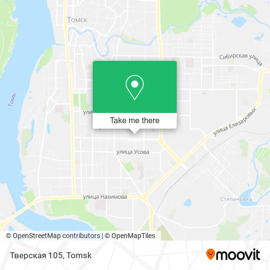 Тверская 105 map