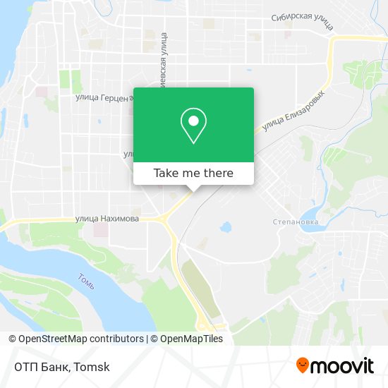 ОТП Банк map