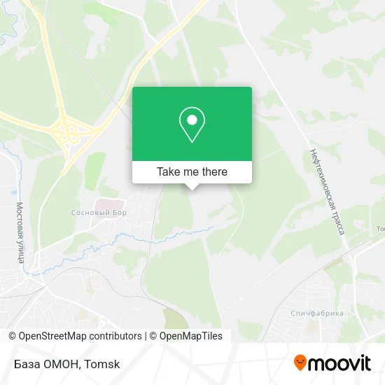 База ОМОН map