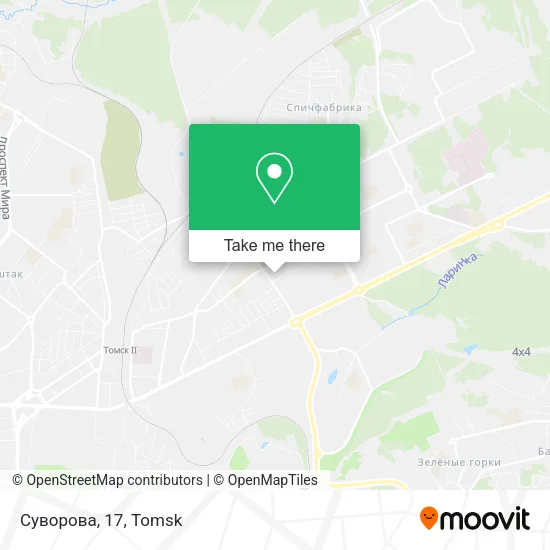 Суворова, 17 map