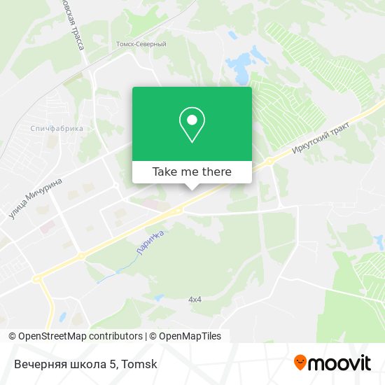 Вечерняя школа 5 map