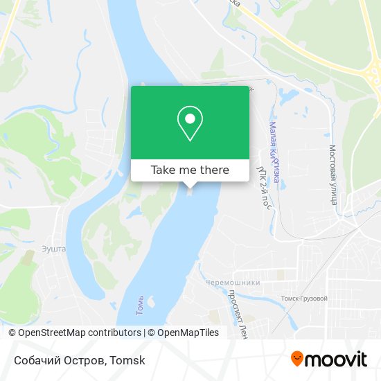 Собачий Остров map