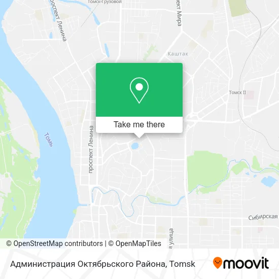 Администрация Октябрьского Района map