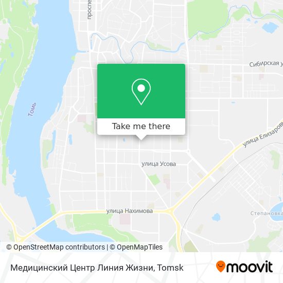 Медицинский Центр Линия Жизни map