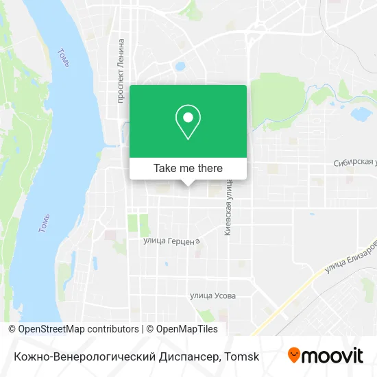 Кожно-Венерологический Диспансер map