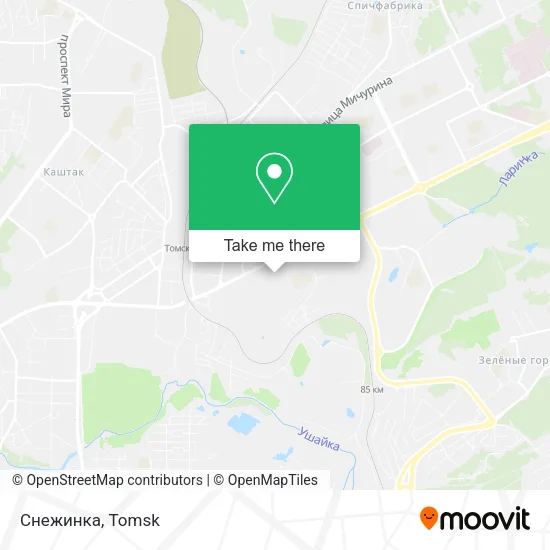 Снежинка map