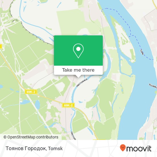 Тоянов Городок map