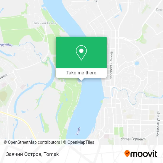 Заячий Остров map