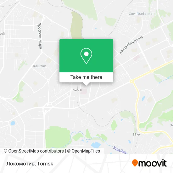 Локомотив map