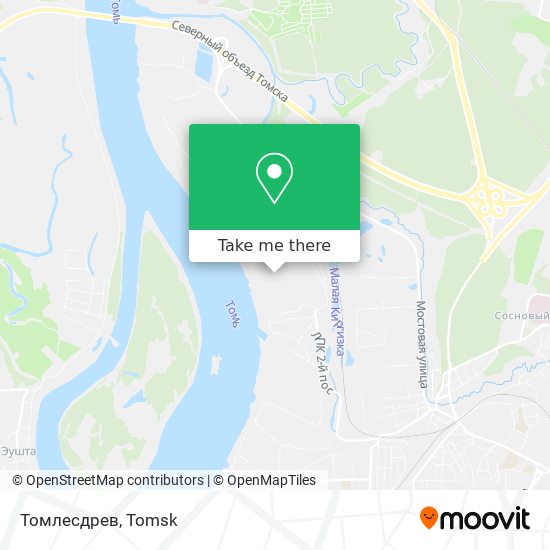 Томлесдрев map