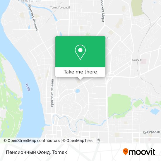Пенсионный Фонд map