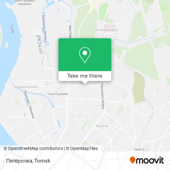 Пятёрочка map