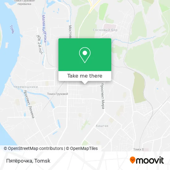 Пятёрочка map