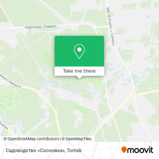 Садоводство «Сосновка» map