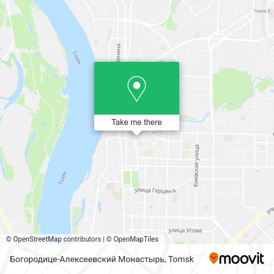 Богородице-Алексеевский Монастырь map