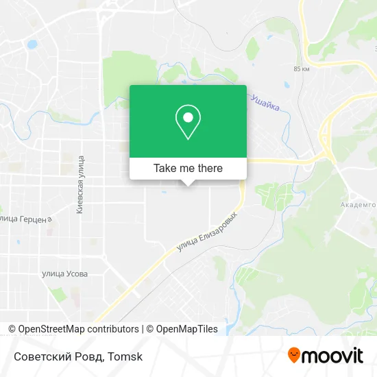Советский Ровд map