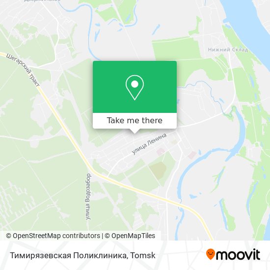 Тимирязевская Поликлиника map