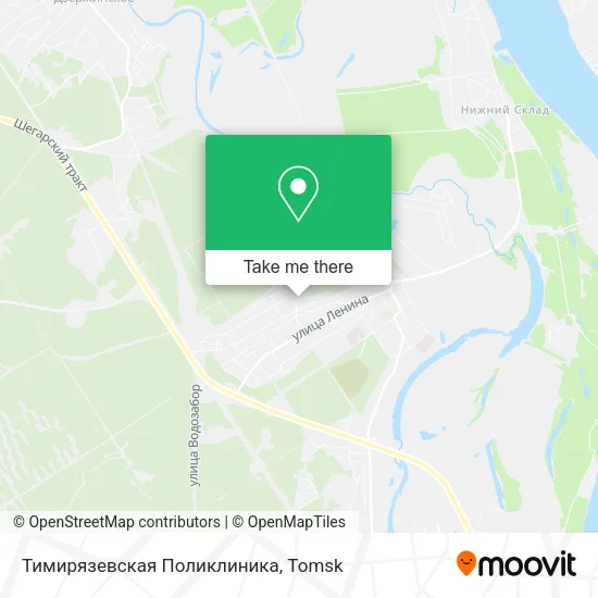Тимирязевская Поликлиника map