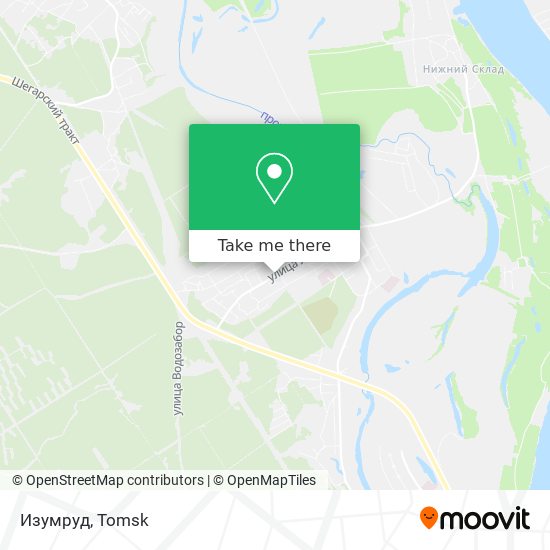 Изумруд map