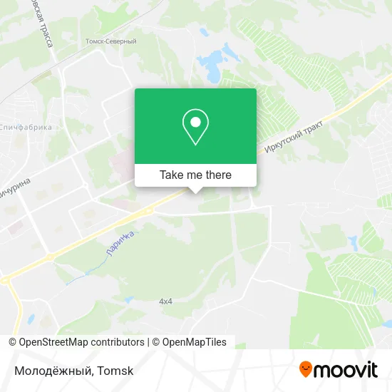 Молодёжный map