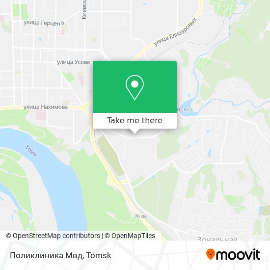 Поликлиника Мвд map