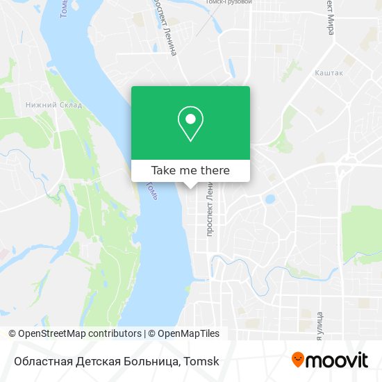 Областная Детская Больница map