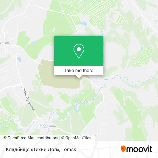 Кладбище «Тихий Дол» map