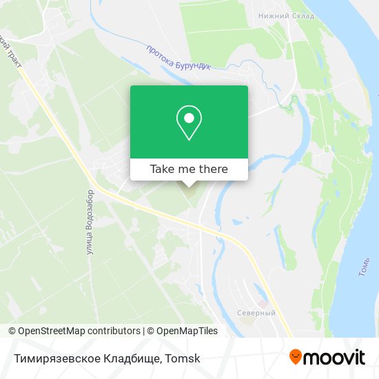 Тимирязевское Кладбище map