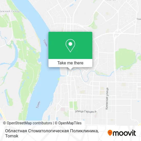 Областная Стоматологическая Поликлиника map