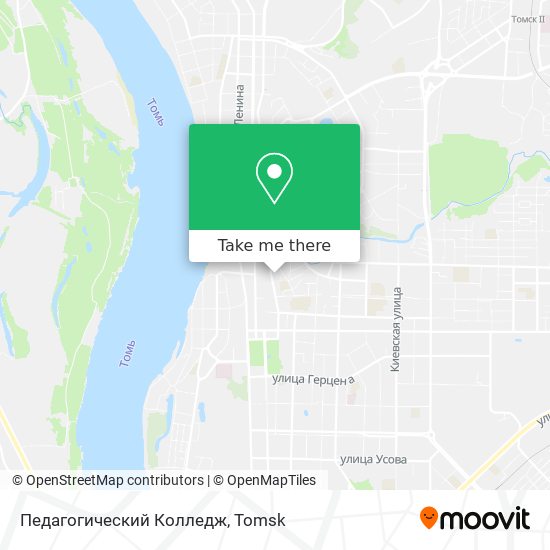 Педагогический Колледж map