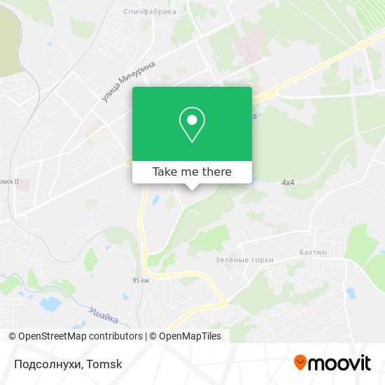 Подсолнухи map