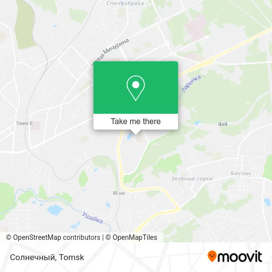 Солнечный map