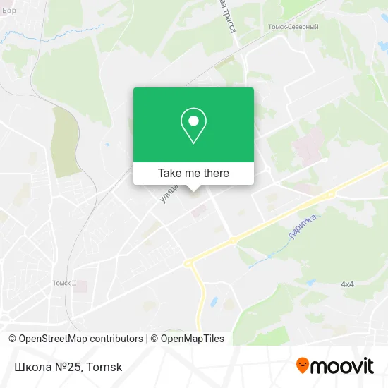 Школа №25 map