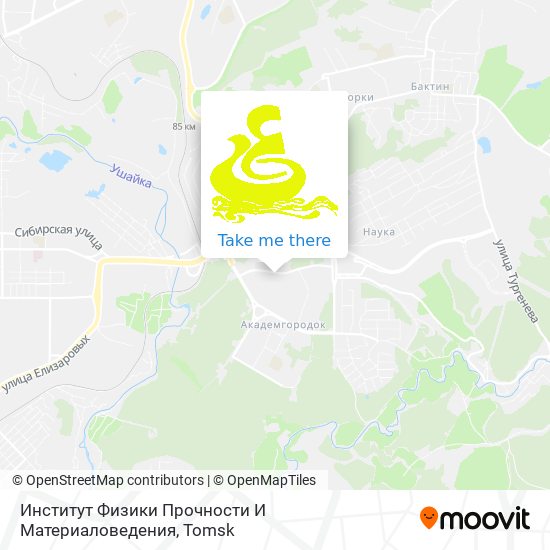 Институт Физики Прочности И Материаловедения map