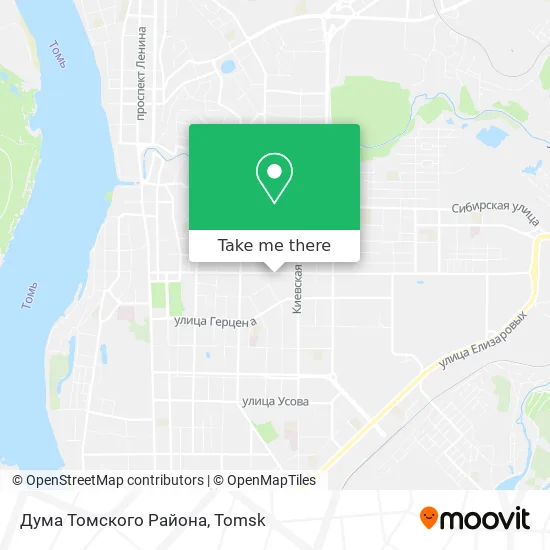 Дума Томского Района map