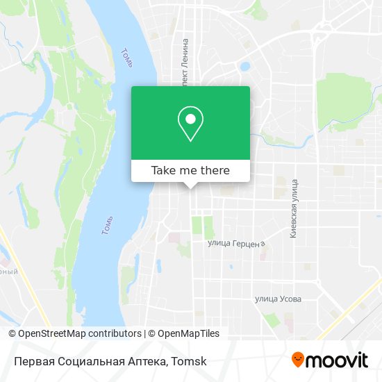 Первая Социальная Аптека map