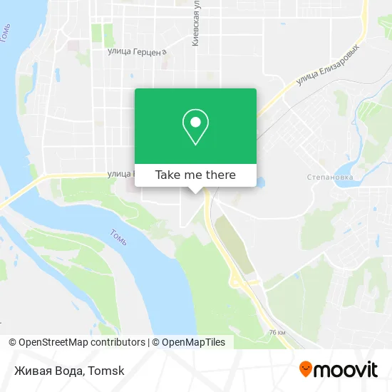 Живая Вода map