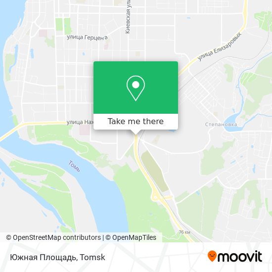Южная Площадь map