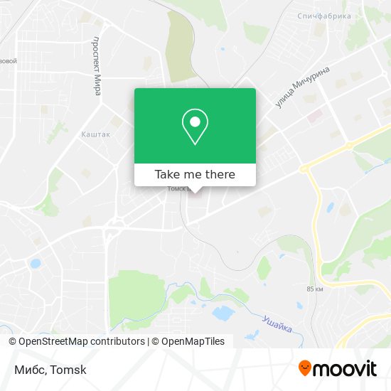 Мибс map