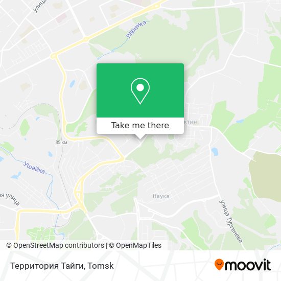 Территория Тайги map