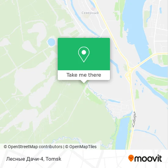 Лесные Дачи-4 map