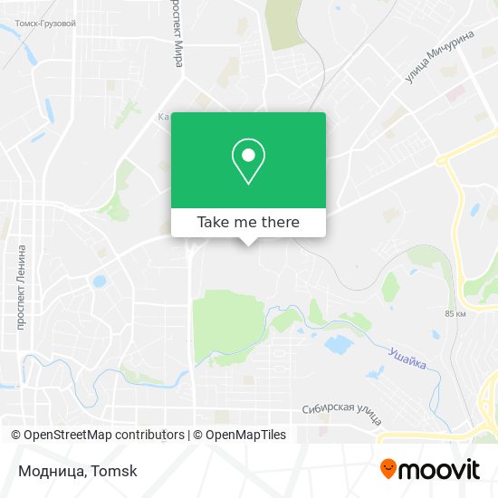 Модница map