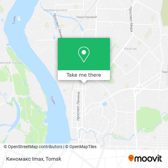 Киномакс Imax map