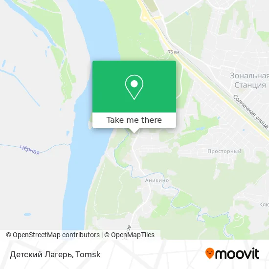 Детский Лагерь map
