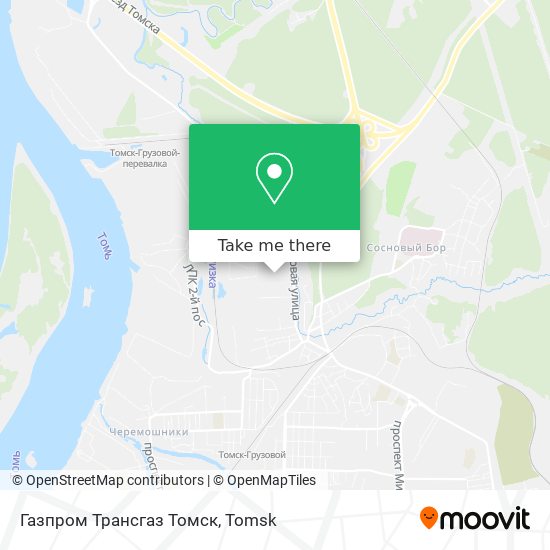 Газпром Трансгаз Томск map