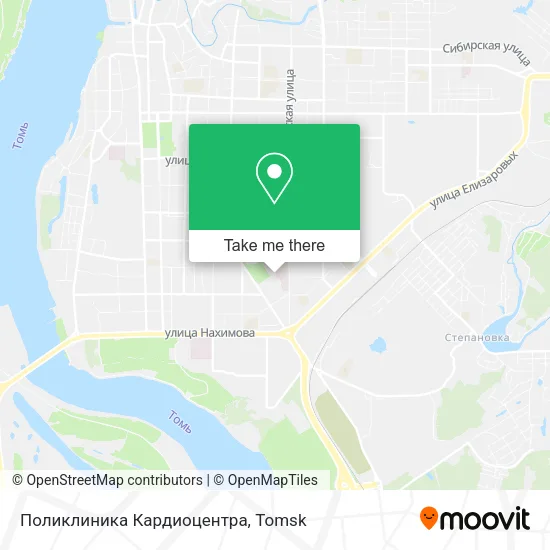 Поликлиника Кардиоцентра map