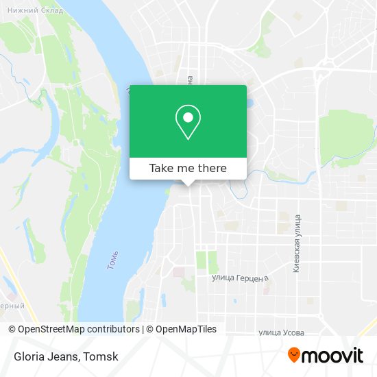 Gloria Jeans map