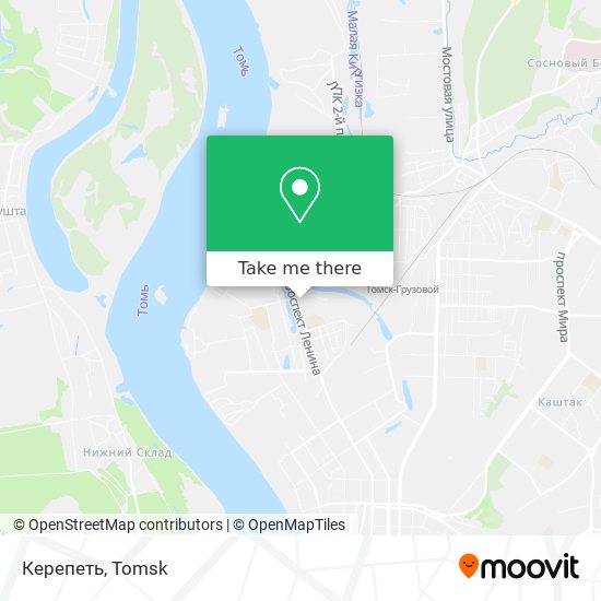Керепеть map