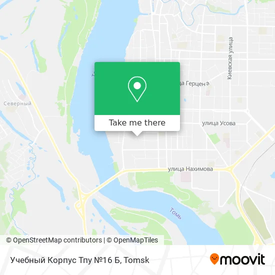 Учебный Корпус Тпу №16 Б map