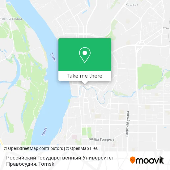 Российский Государственный Университет Правосудия map